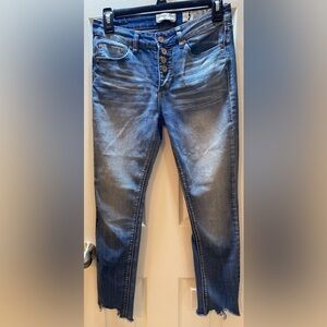 Indigo Rein | Skinny Cropped Ankle Length Denim Jeans, Size 5 Juniors